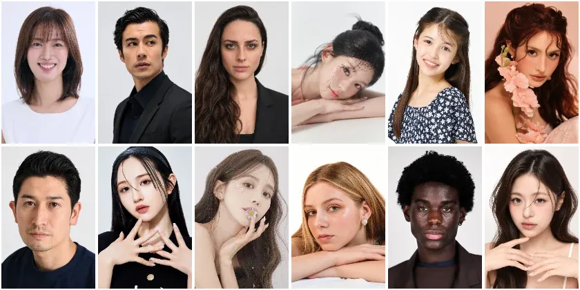 UGCキャスティングのイメージ:日本人・ハーフ・外国人の所属タレント・モデル